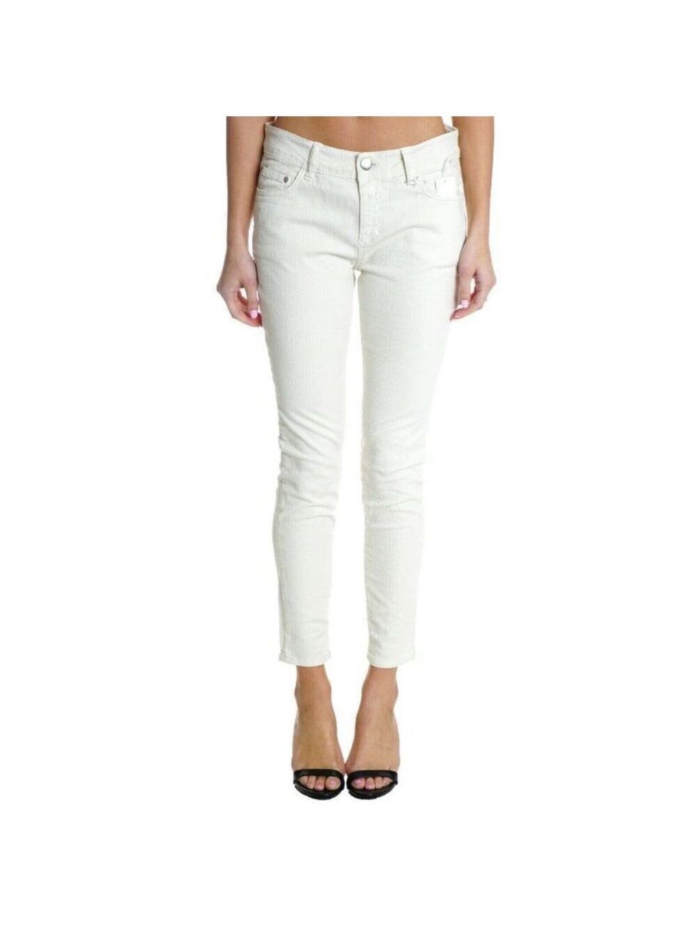 CLOSED Jaker winter White Cotton Blend Skinny Jeans 27